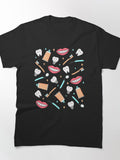 Verozo Dentist Dental Pattern Classic T-Shirt